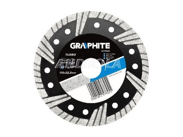 TARCZA TNĄCA DO METALU 115x1x22.2mm GRAPHTE Kod producenta 57H705