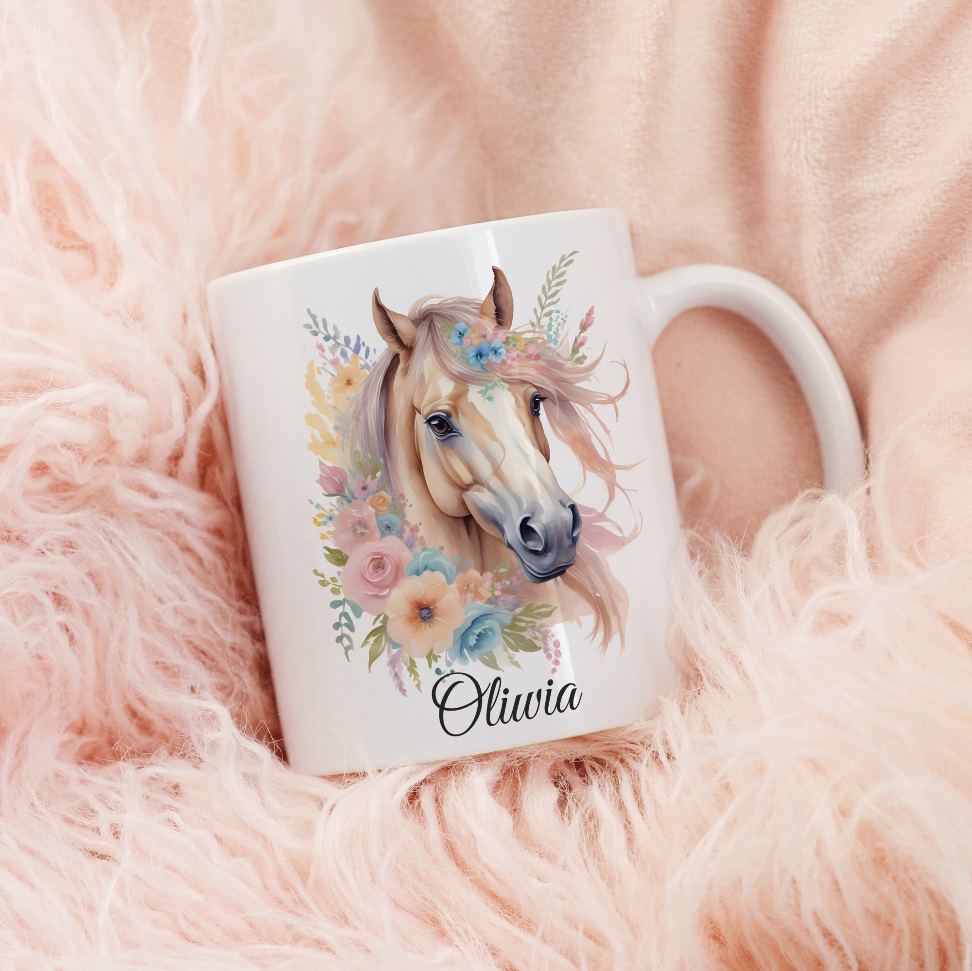 Poduszka Kubek z Koniem Koń na Prezent Zestaw EAN (GTIN) 0080096787221