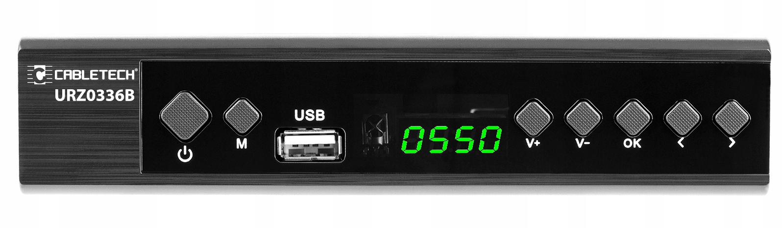 Cabletech URZ0336B Dekoder/Tuner DVB-T2 HEVC H.265 EAN (GTIN) 5901890068154