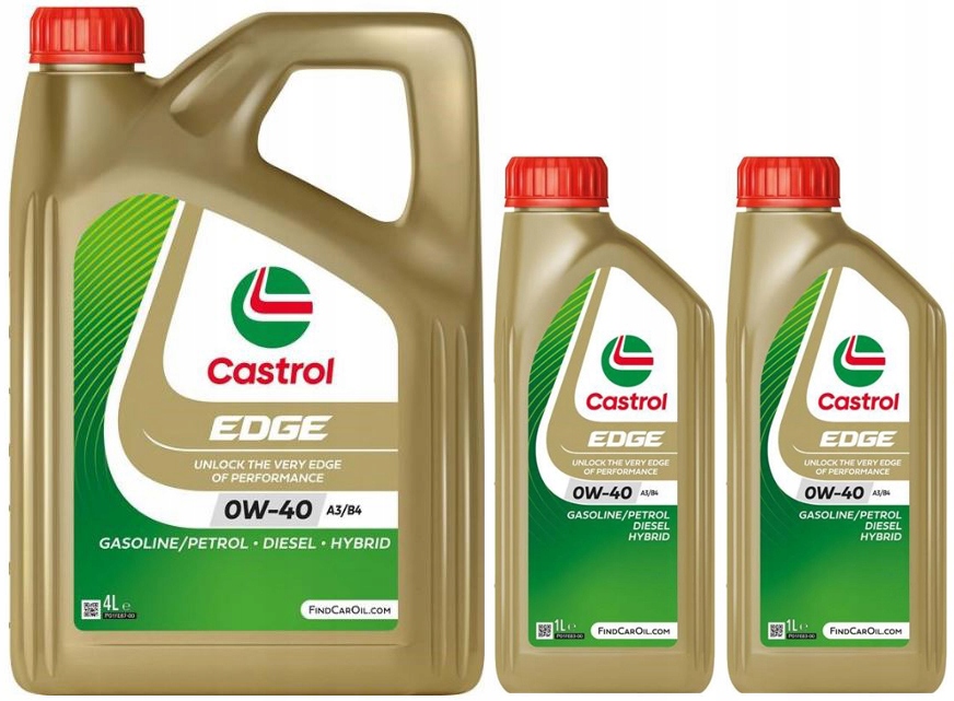 Motorový Olej Castrol Edge 0W40 A3/B4 6L