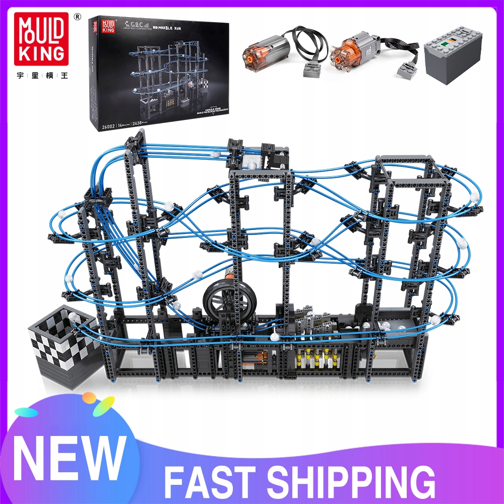 Mould king Technic GBC Marble Run building blocks 14638164312 Allegro.pl