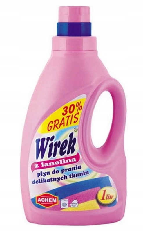 

Płyn do prania delikatnego z lanoliną Wirek 1 l