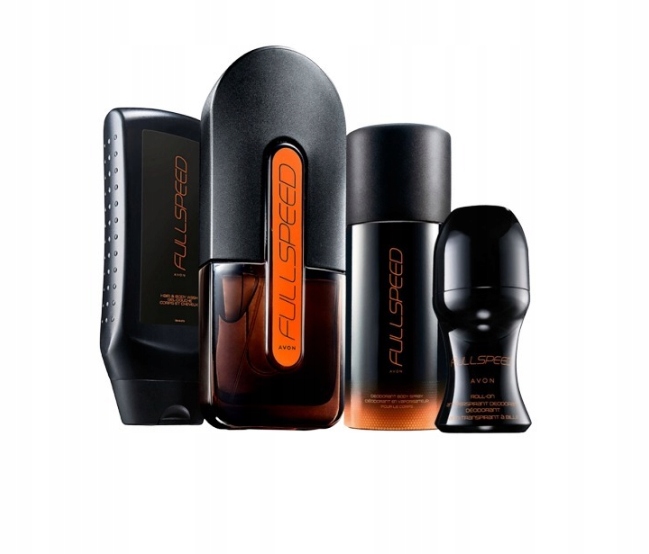 Avon Kompletní Sada Pro Muže, 4 Kosmetické Přípravky Taška