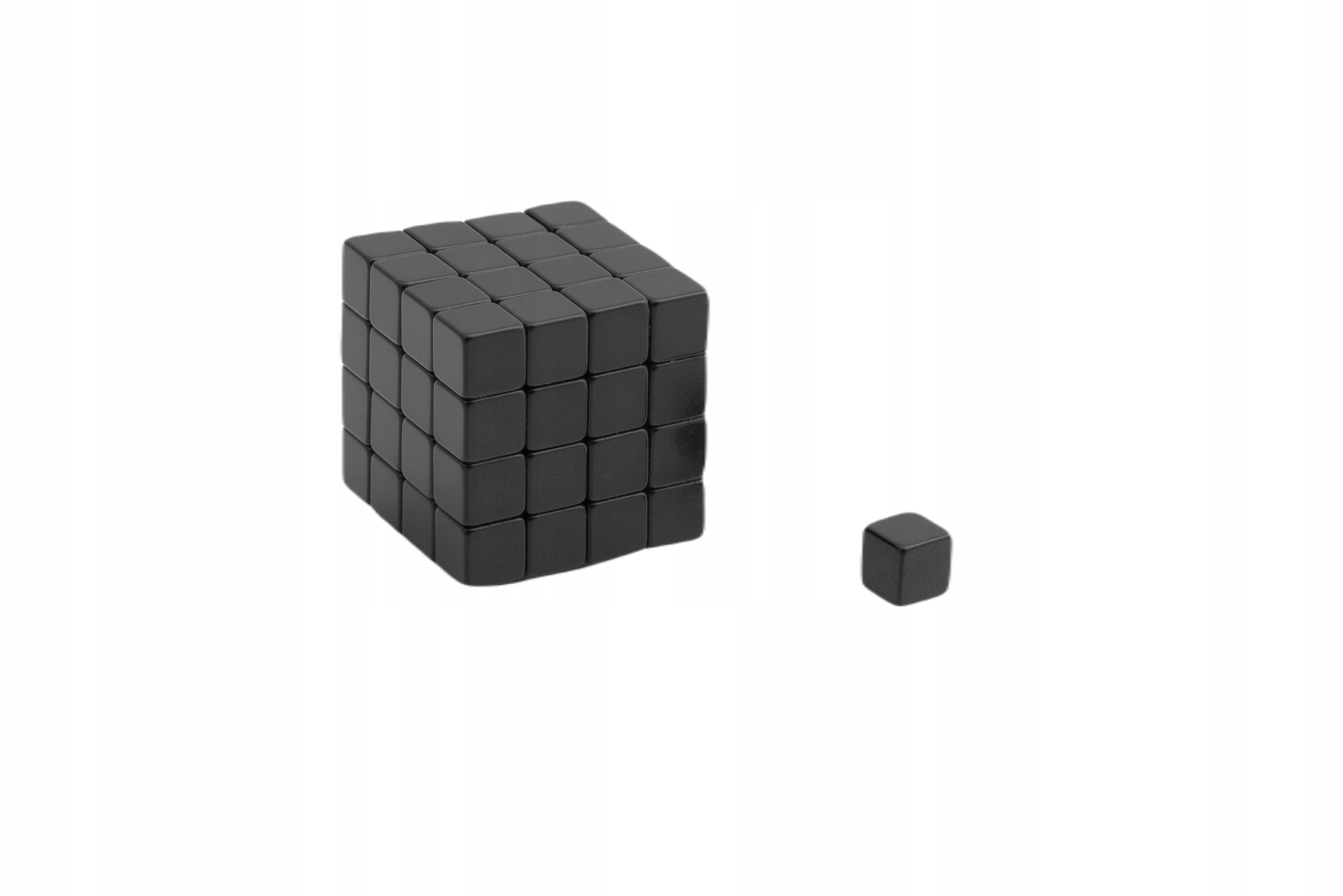 

Magnes Neodymowy Mpł 5x5x5 Czarne N38 64 Szt.