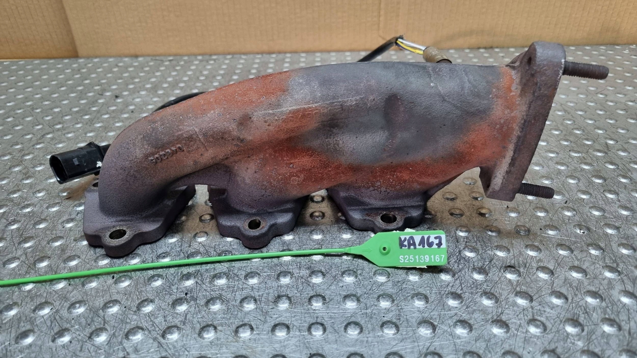 exhaust manifold left SONDA 06E253033E AUDI A6 C6 2.4 3.2 FSI