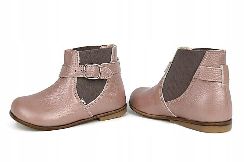 EMEL ES2610 PÓŁBUTY BOTKI SZTYBLETY RÓŻ 22 Płeć dziewczynki