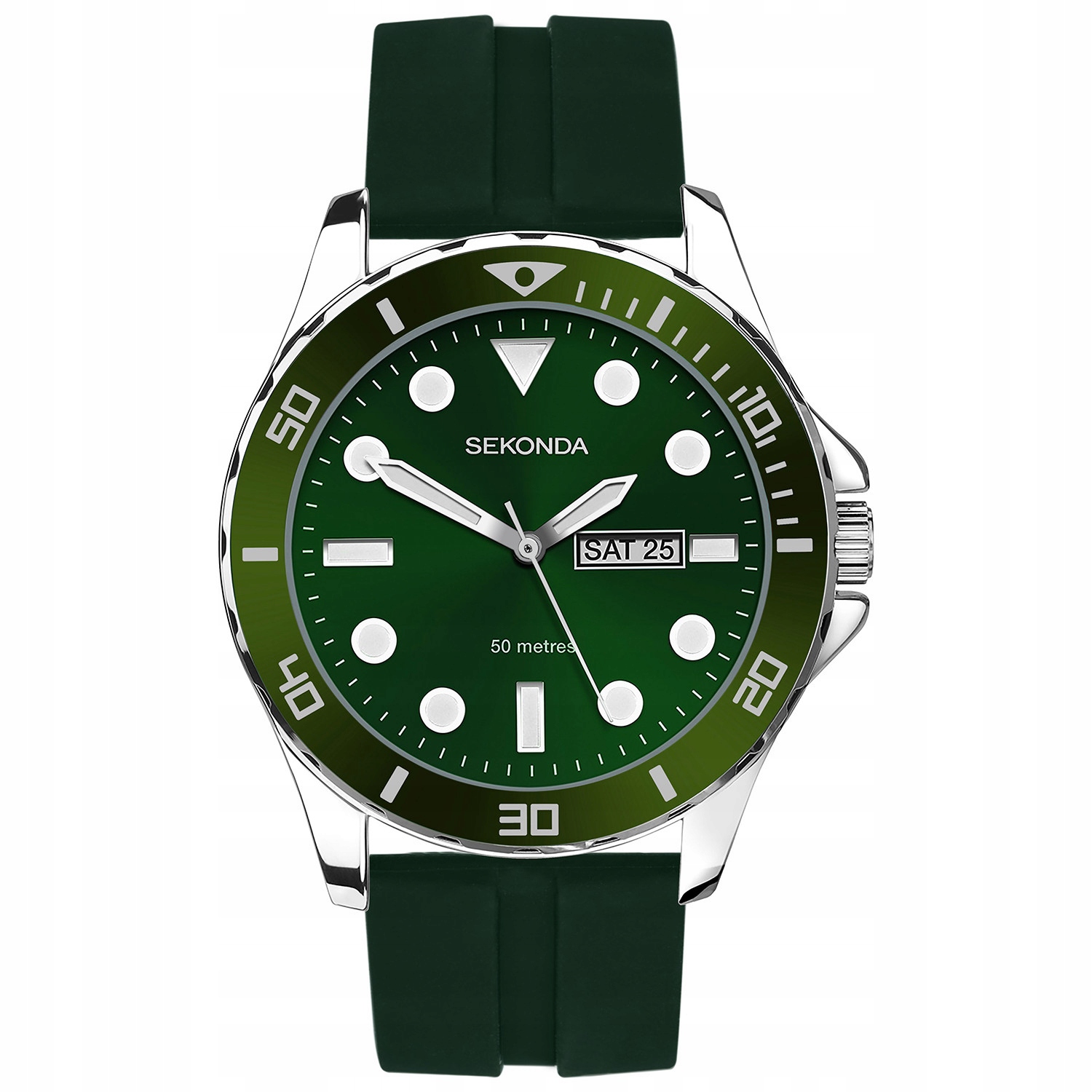 Pánské Hodinky Sekonda 30119 zelený pásek