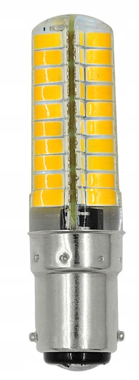 ŻARÓWKA LED B15D 7W=55W 80x5730 BIAŁY CIEPŁY