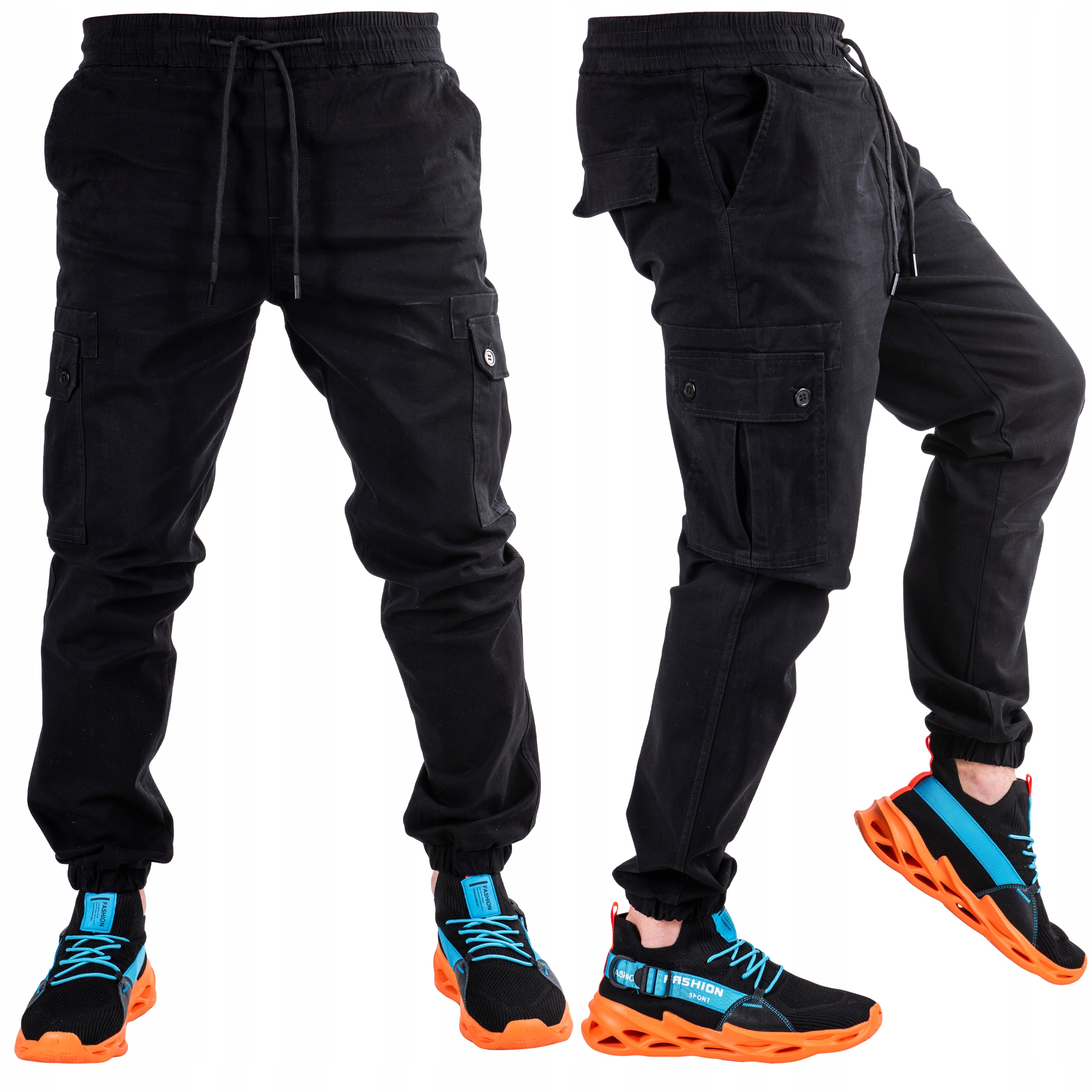 

Spodnie męskie Joggery bojówki Senko r. 32