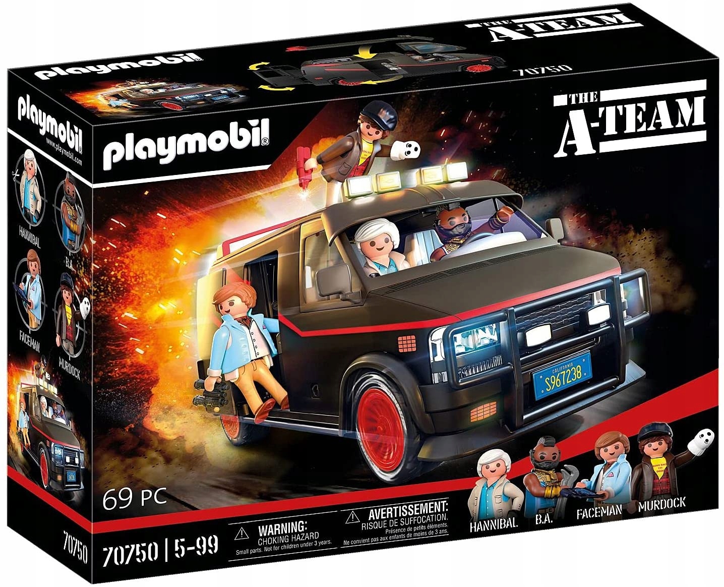 

Playmobil Klocki Van Drużyna A The A-Team 70750