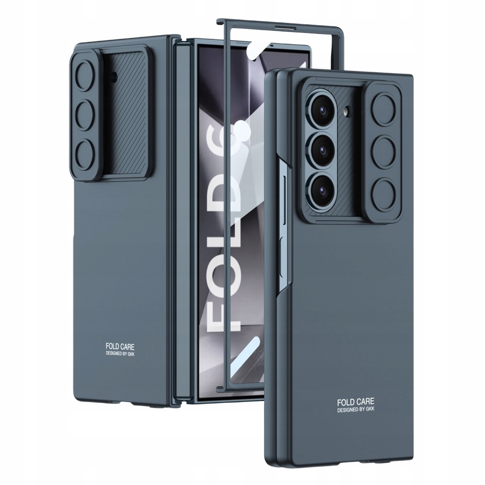 Pouzdro Gkk Hybrid Case pro Galaxy Z Fold 6 5G s ochranou fotoaparátu a pouzdrem