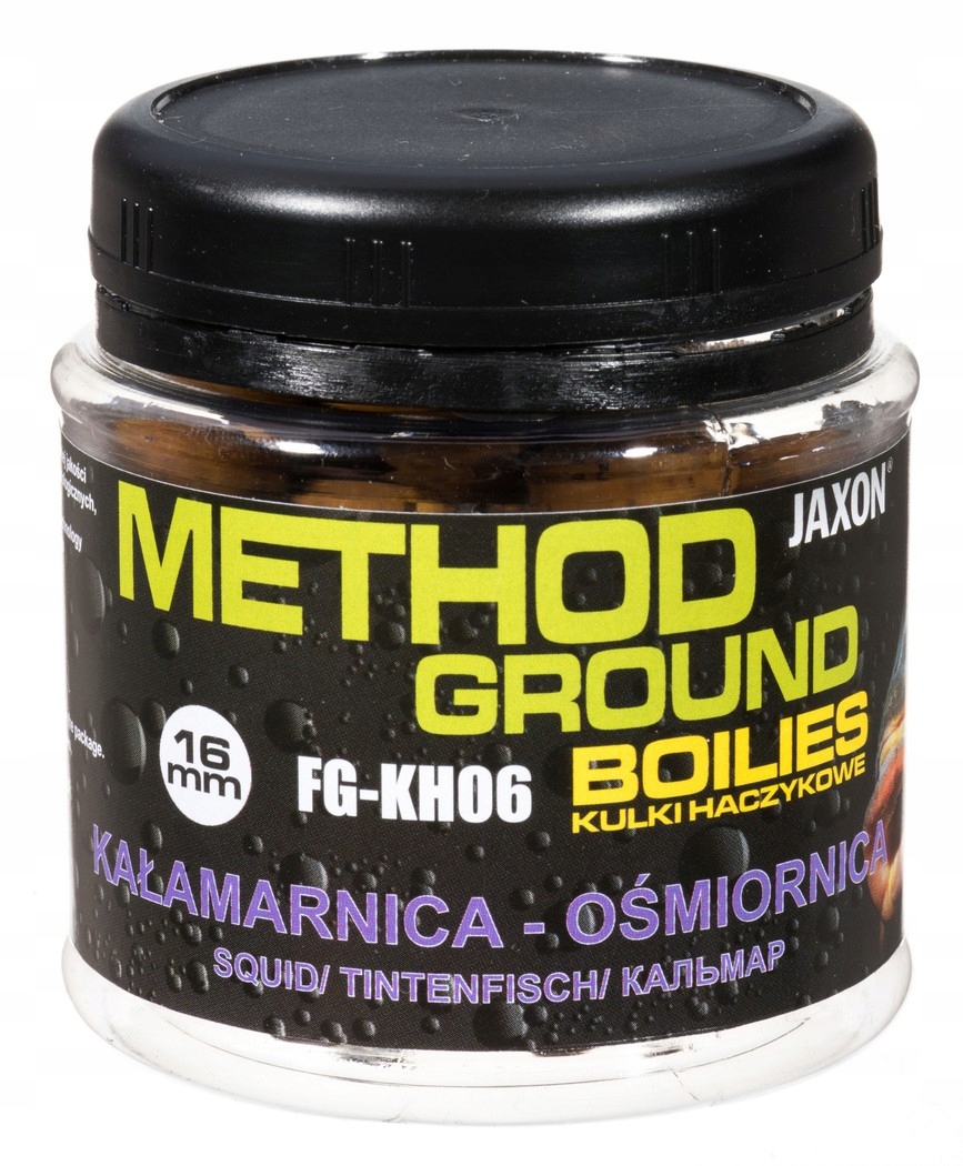 KULKI HACZYKOWE JAXON METHOD GROUND 16mm KAŁAMARNICA-OŚMIORNICA EAN (GTIN) 5900113430143