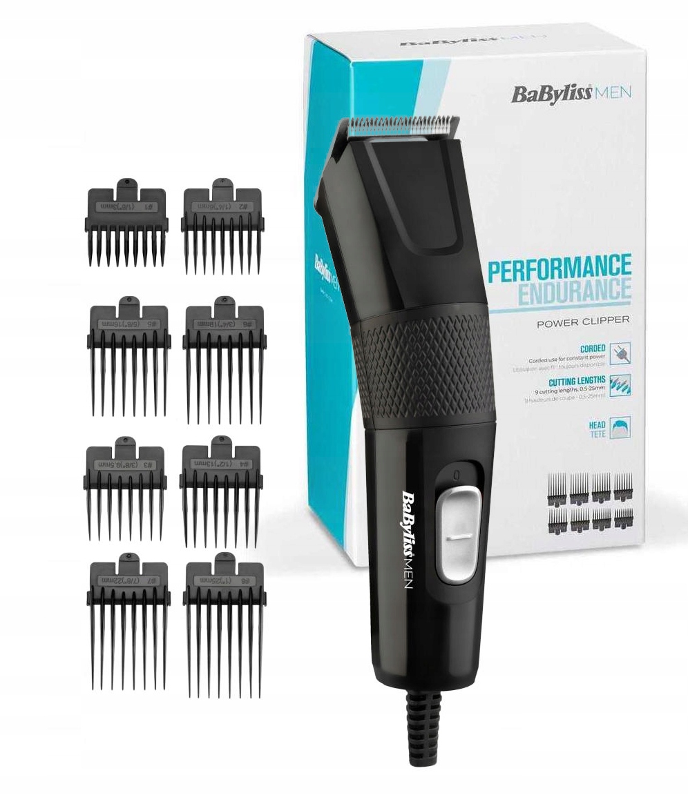 Maszynka do strzyżenia włosów Power Babyliss E756E dł. strzyżenia 0,5–25 mm