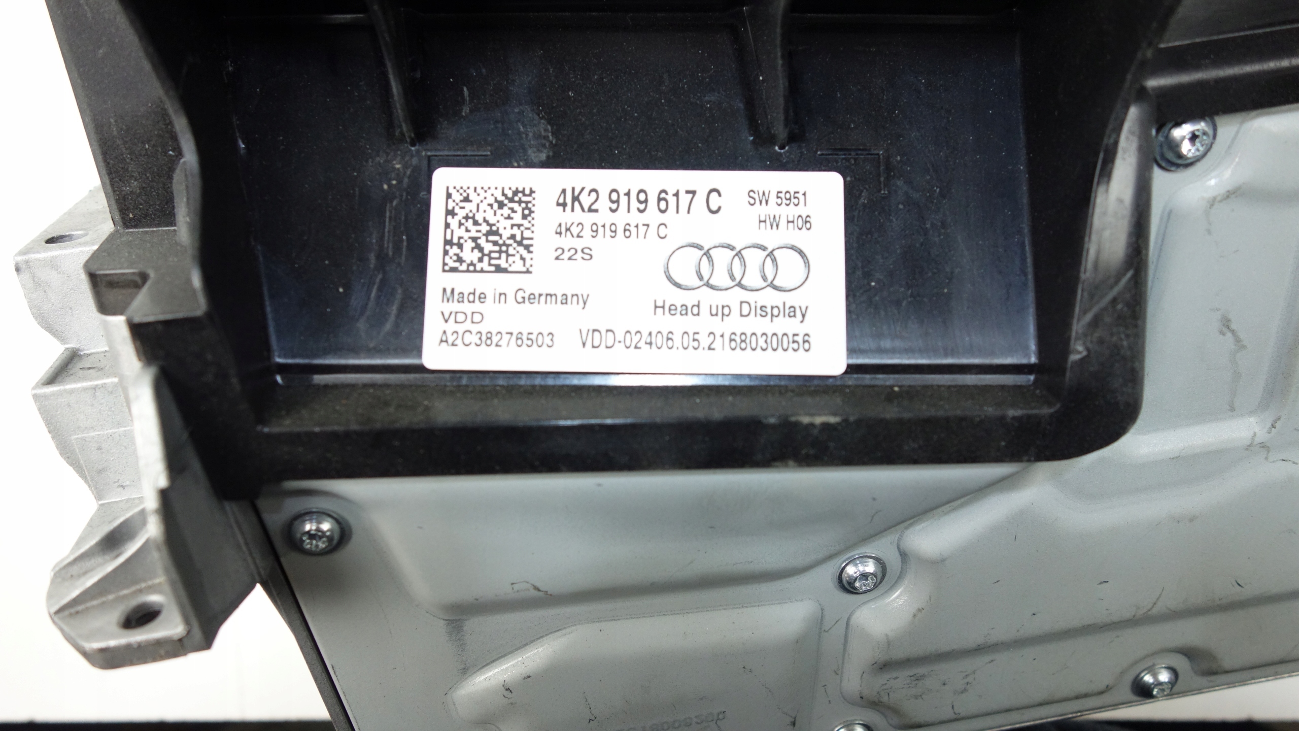 HEAD UP display AUDI A6 C8 2018- 4K2919617C