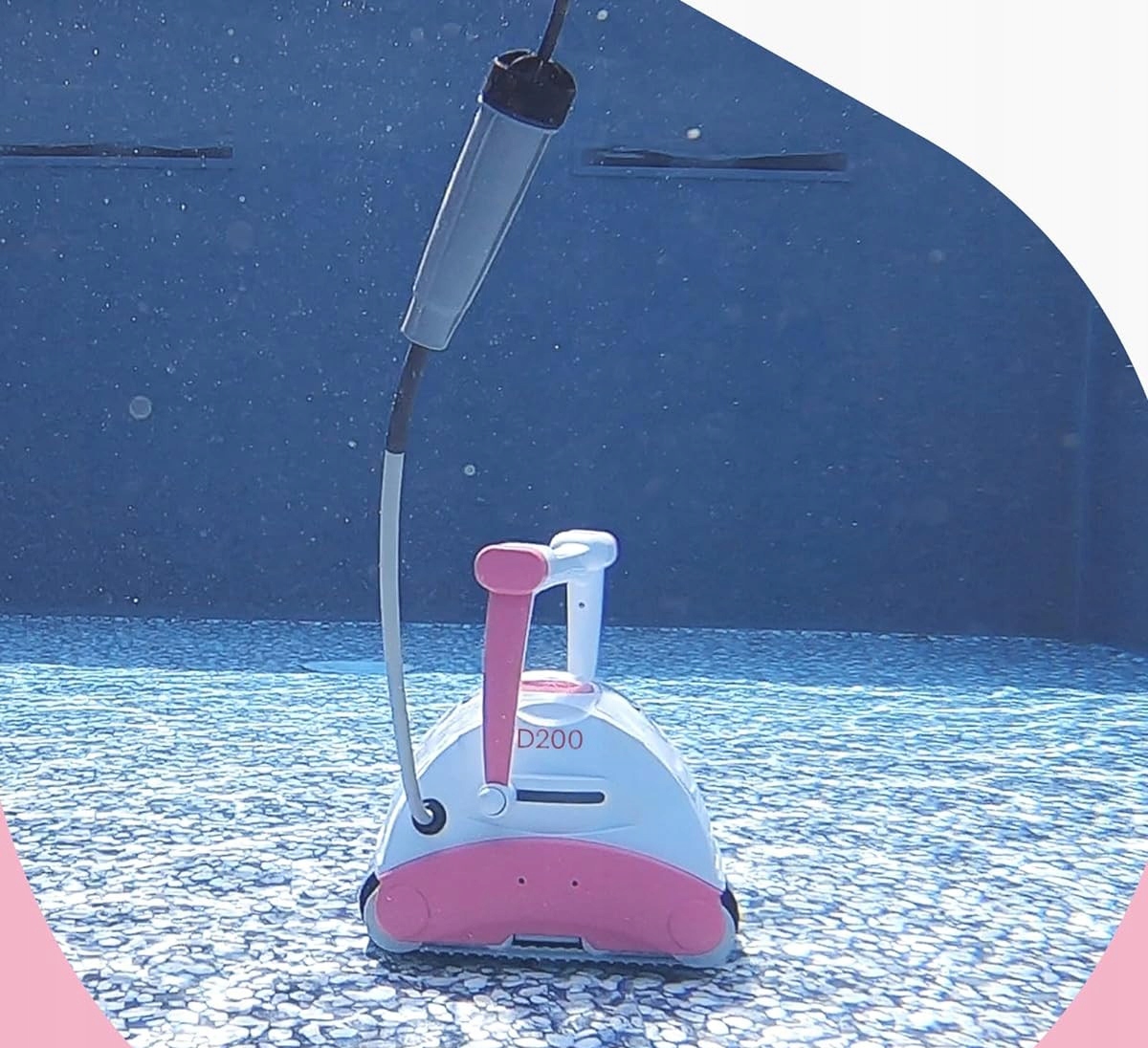 Robot do czyszczenia basenu podłogi ścian i linii wodnej do 10m D200 Plus Producent BWT