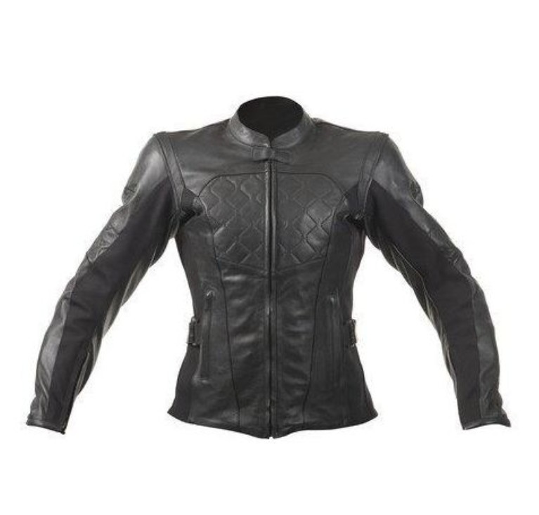 KURTKA SKÓRZANA RST LADY MADISON II CZARNA roz. XS