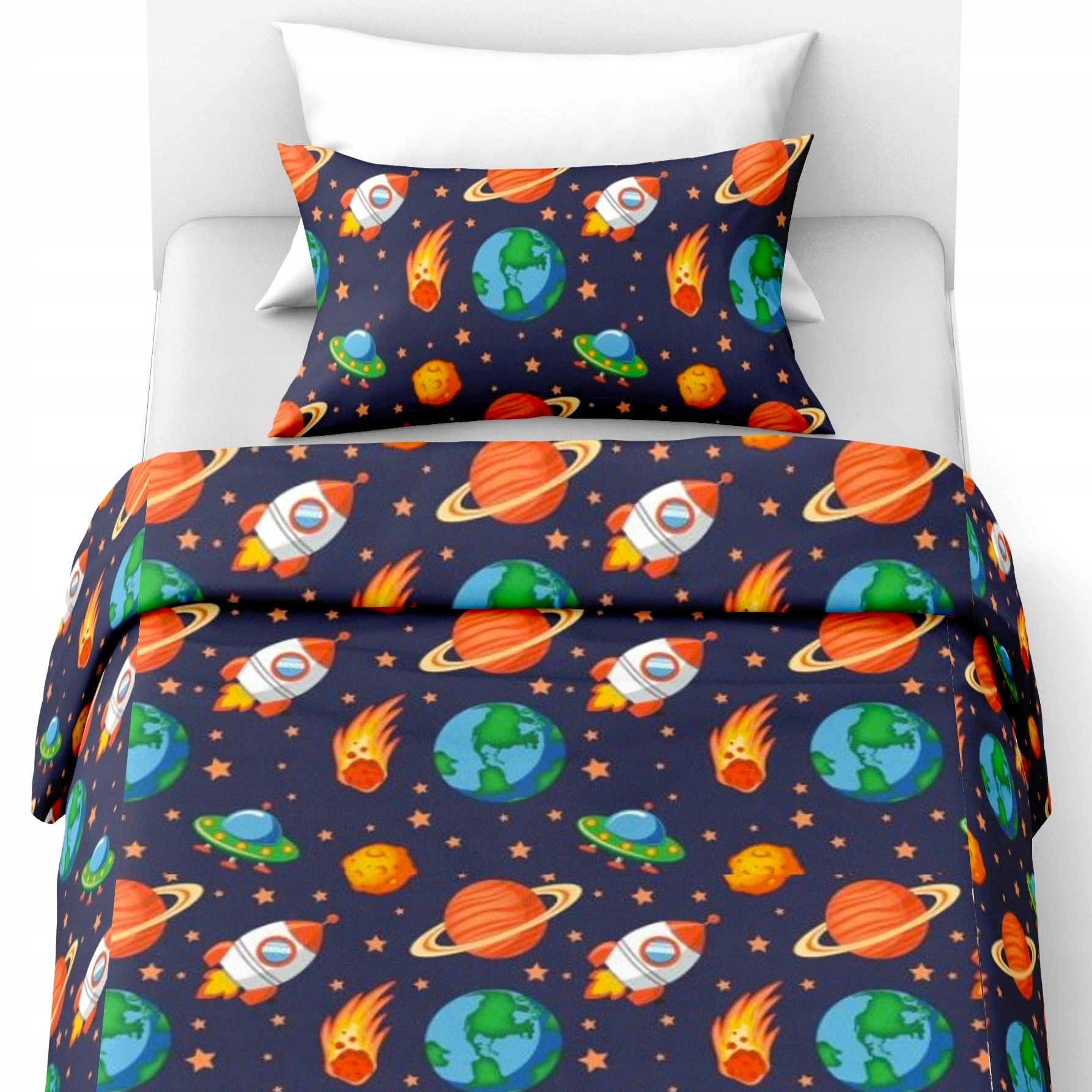 Povlečení 160x200+1x70x80 100% bavlna Kosmos