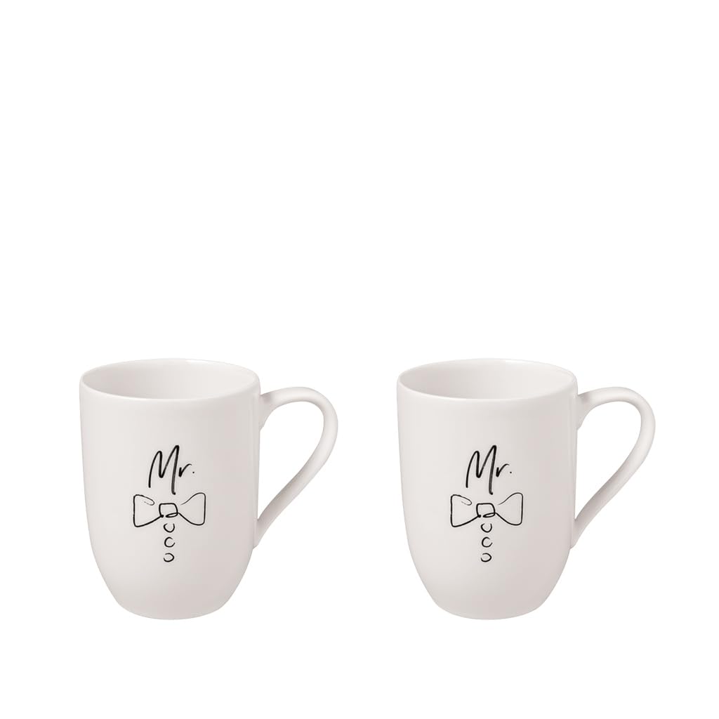 Villeroy Boch Sada šálků Mr Mr Porcelán Premium jako Dárek