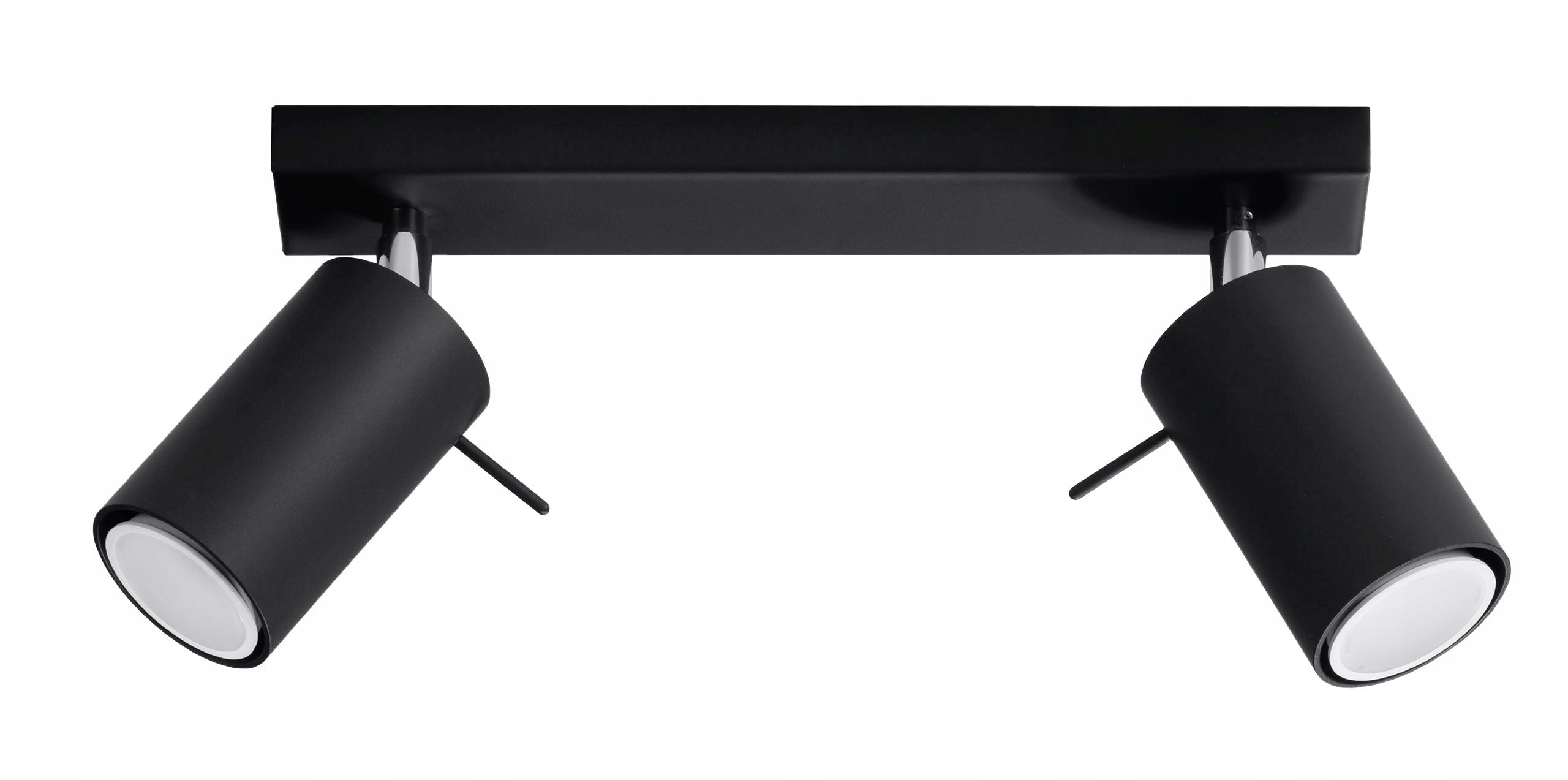 

Plafon Ring 2 Czarny GU10 do Led SL.0092 Sollux