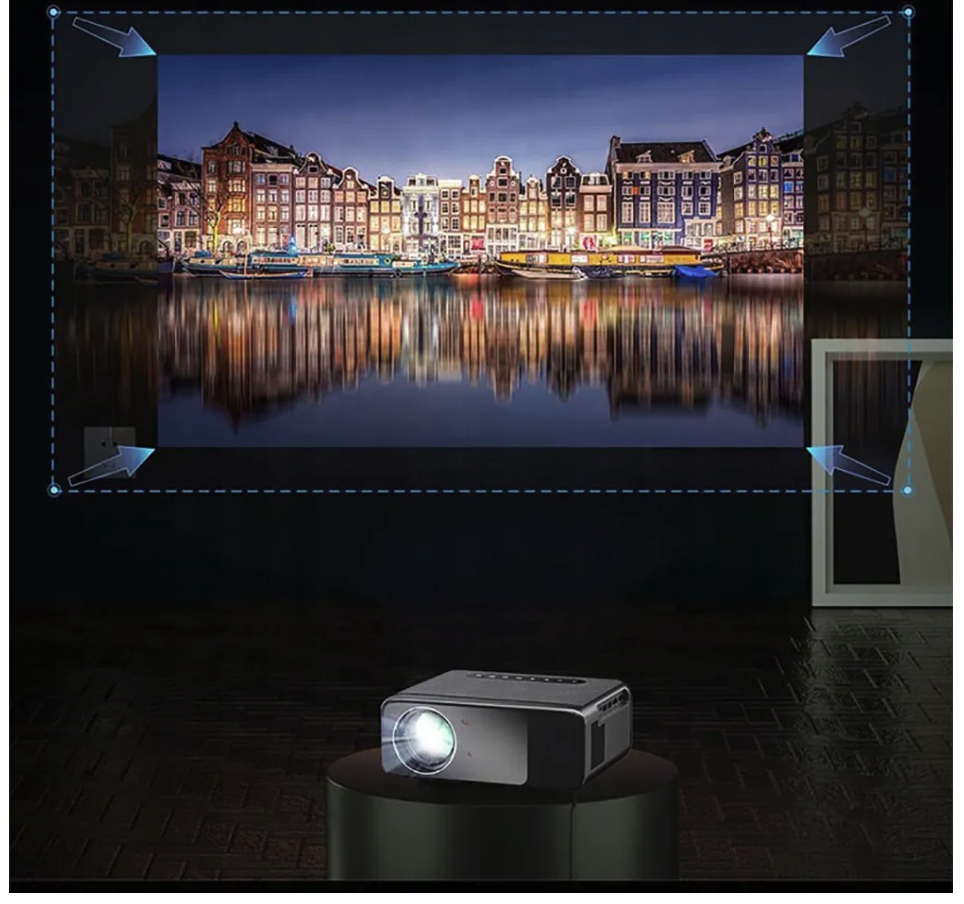 Projektor Rzutnik Full HD 4K LED 15000lm WiFi Android VIZIO TECH X2 + Torba Żywotność lampy w trybie normalnym 30000 h