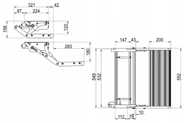 912097 - Thule single step V15 12V 550 степень электрически