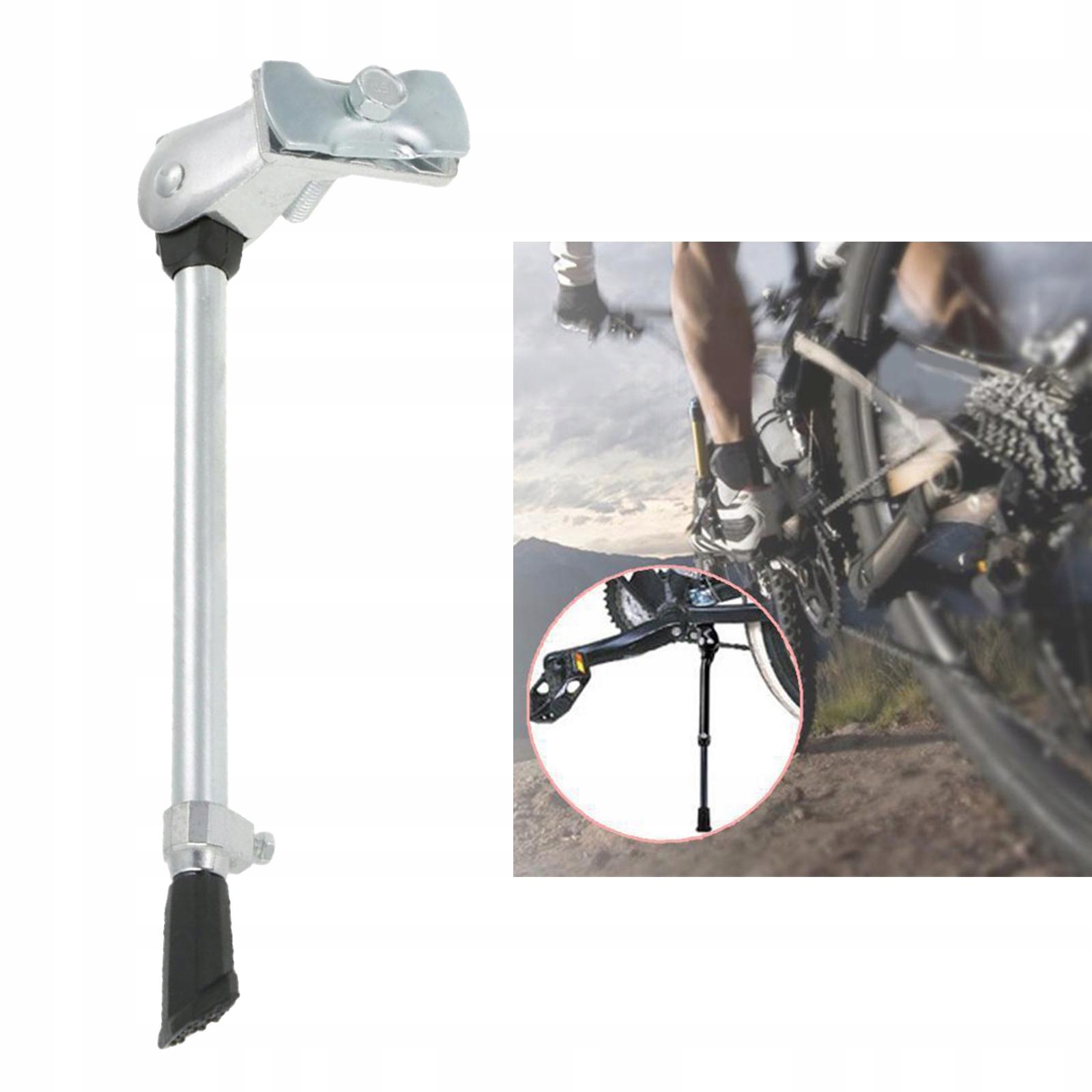 Stopka rowerowa w pedale Model Podpórka do podpórki do roweru szosowego górskiego