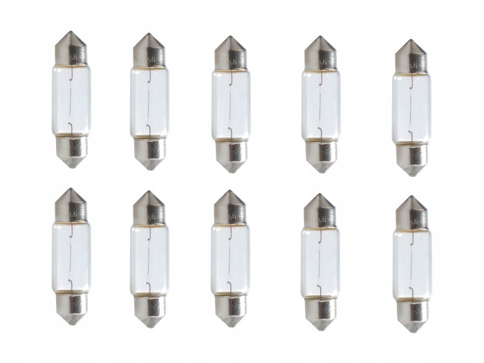 

Żarówki Rurki Zwykłe T11 C5W11x36 mm 12V 5W 10szt
