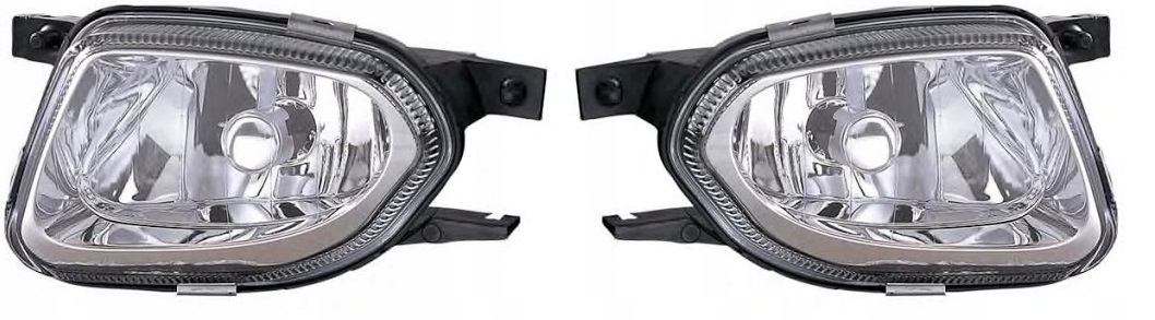 E KLASA W211 KOMPLET HALOGENÓW LAMPY PRZECIWMGIELN