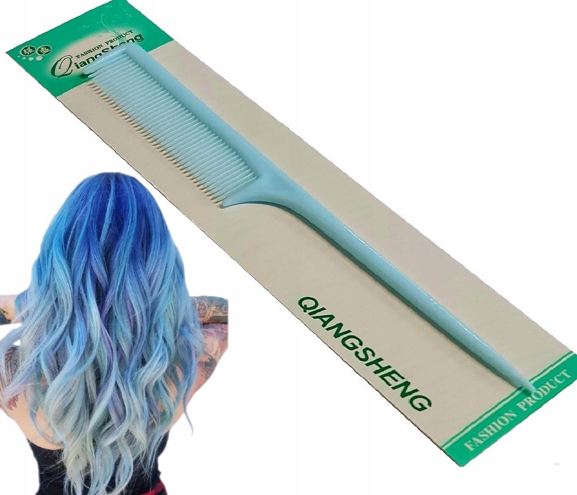 GRZEBIEŃ FRYZJERSKI TAPIROWANIE WŁOSÓW SZPIKULEC