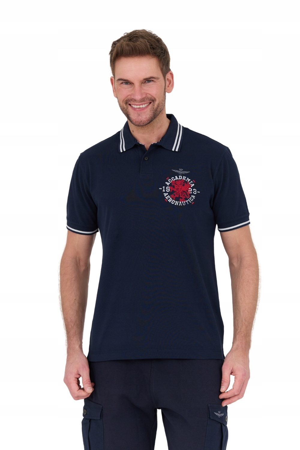 Aeronautica Militare Tmavě modré polokošile M.C. XL