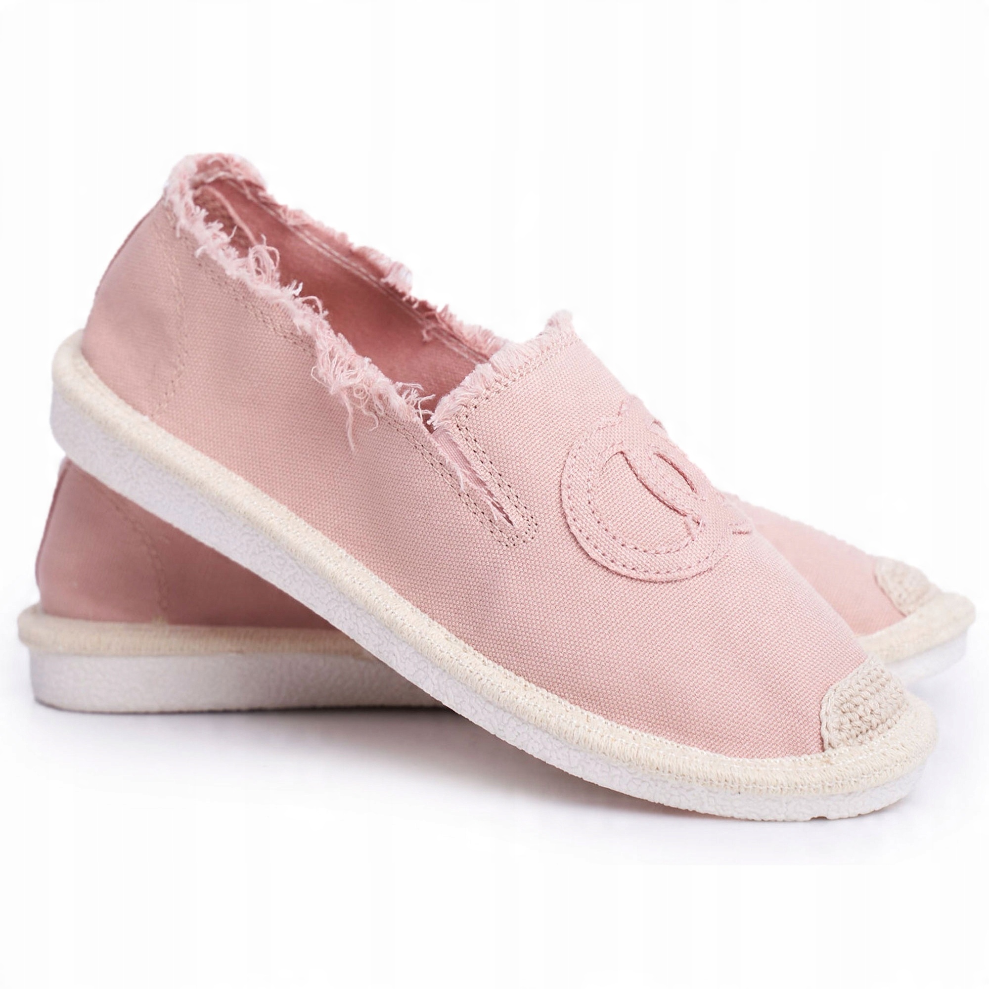 

Różowe Tkanina Buty Espadryle damskie PS1 r.38