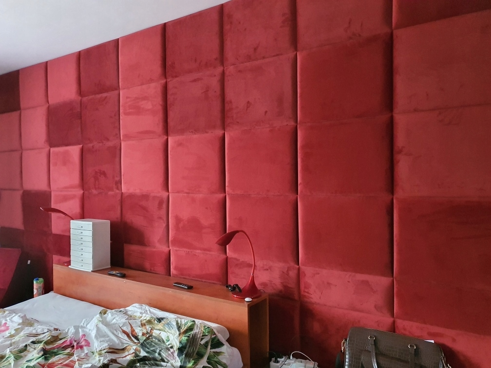 Panele ścienne tapicerowane 25x50 wezgłowia+GRATIS Materiał inny