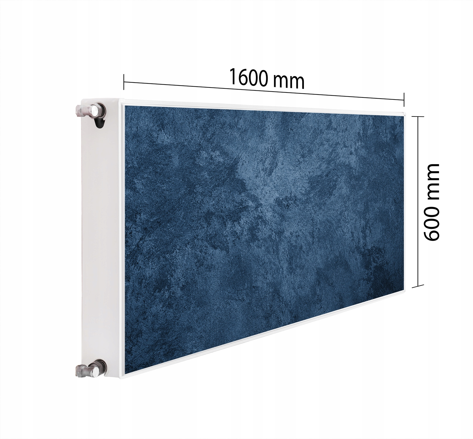 Magnetická Krytka Na Radiátor 160x60 Modrá Podložka Magnet