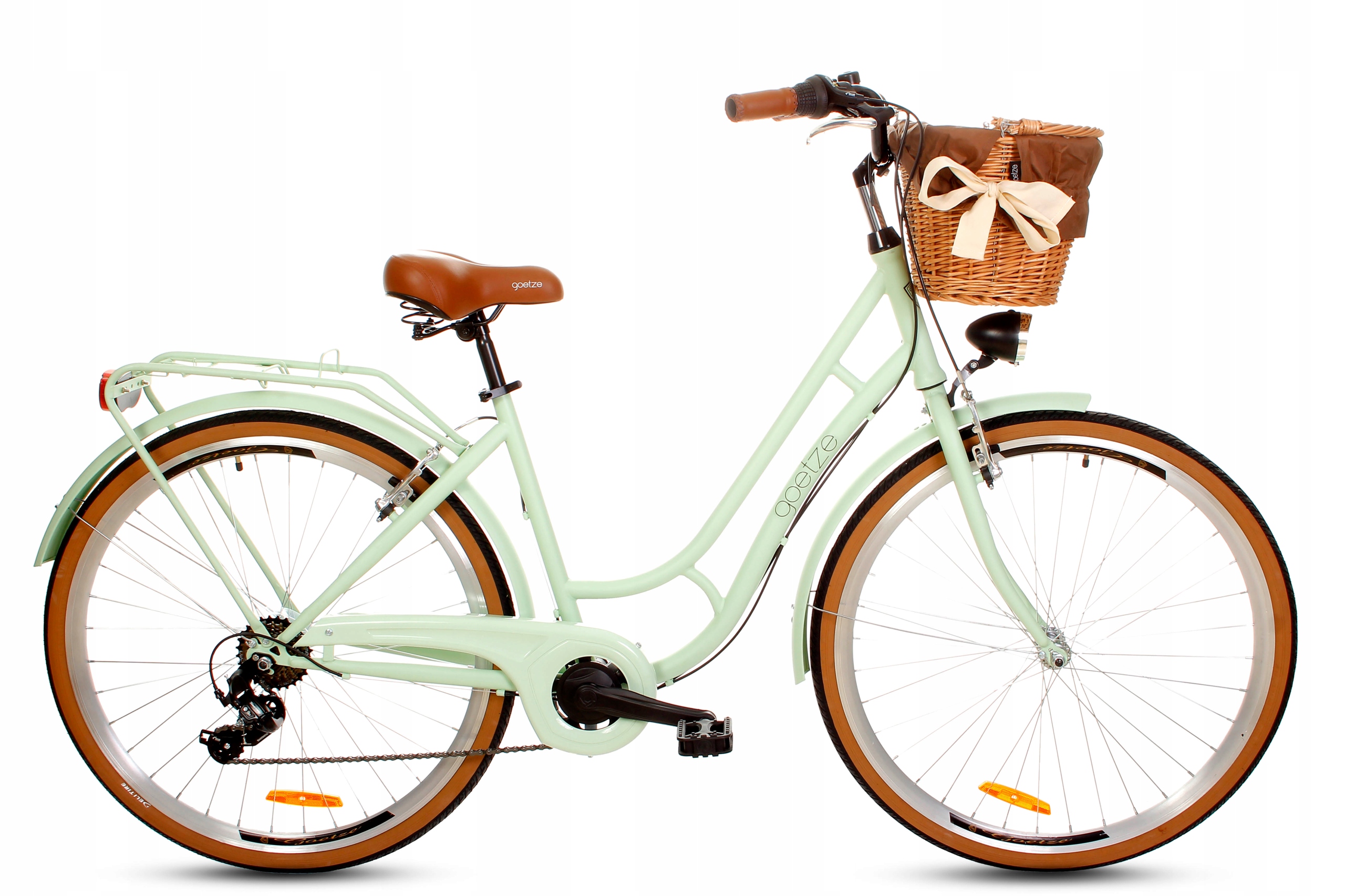 Міський велосипед GOETZE Retro 28 жіноча корзина Shimano Бренд Goetze