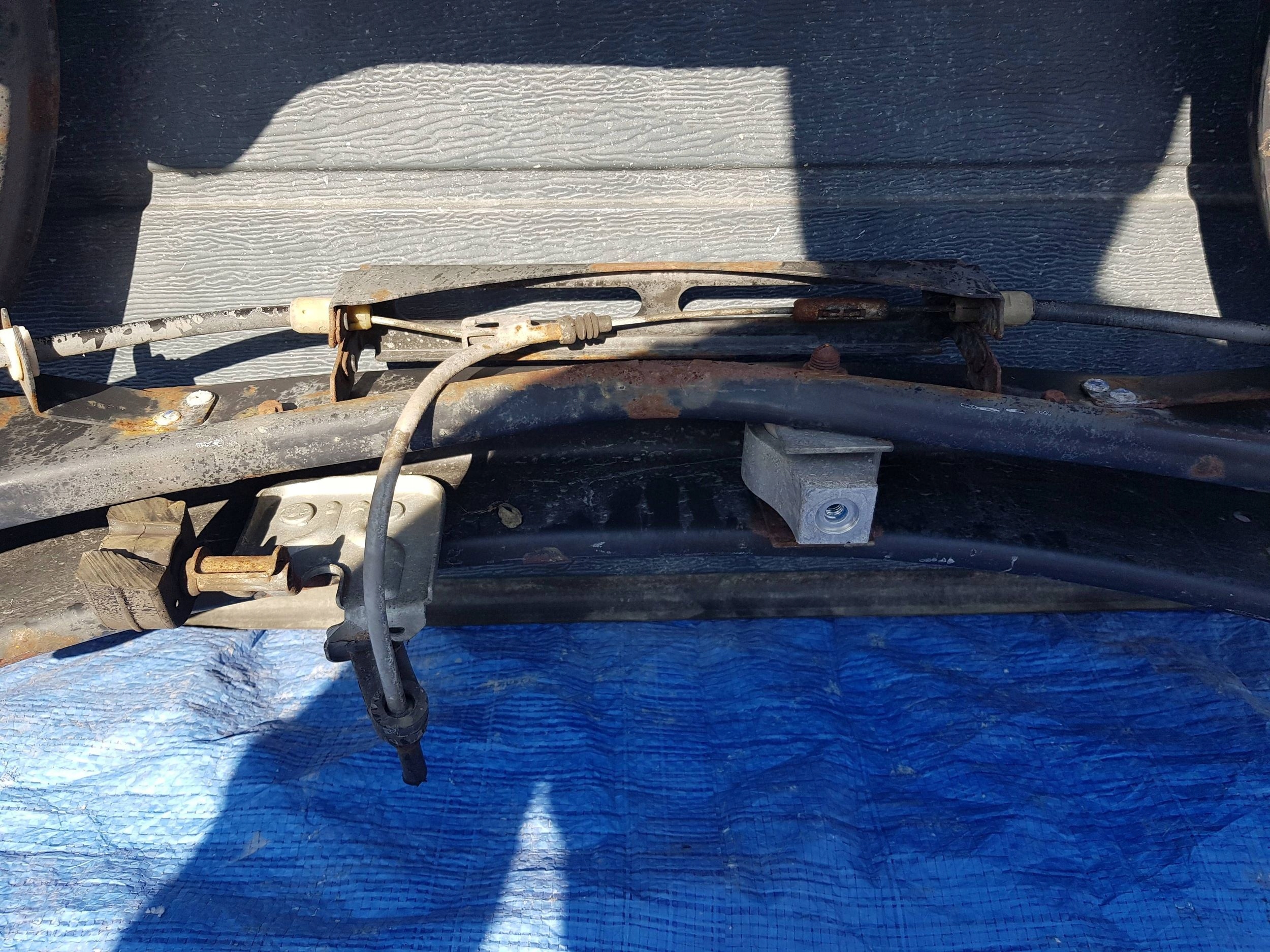 axle beam rear part MERCEDES W207 C207 sider subframe axle beam
