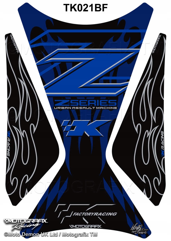 TANKPAD MOTOGRAFIX Kawasaki z1000 2003-2009