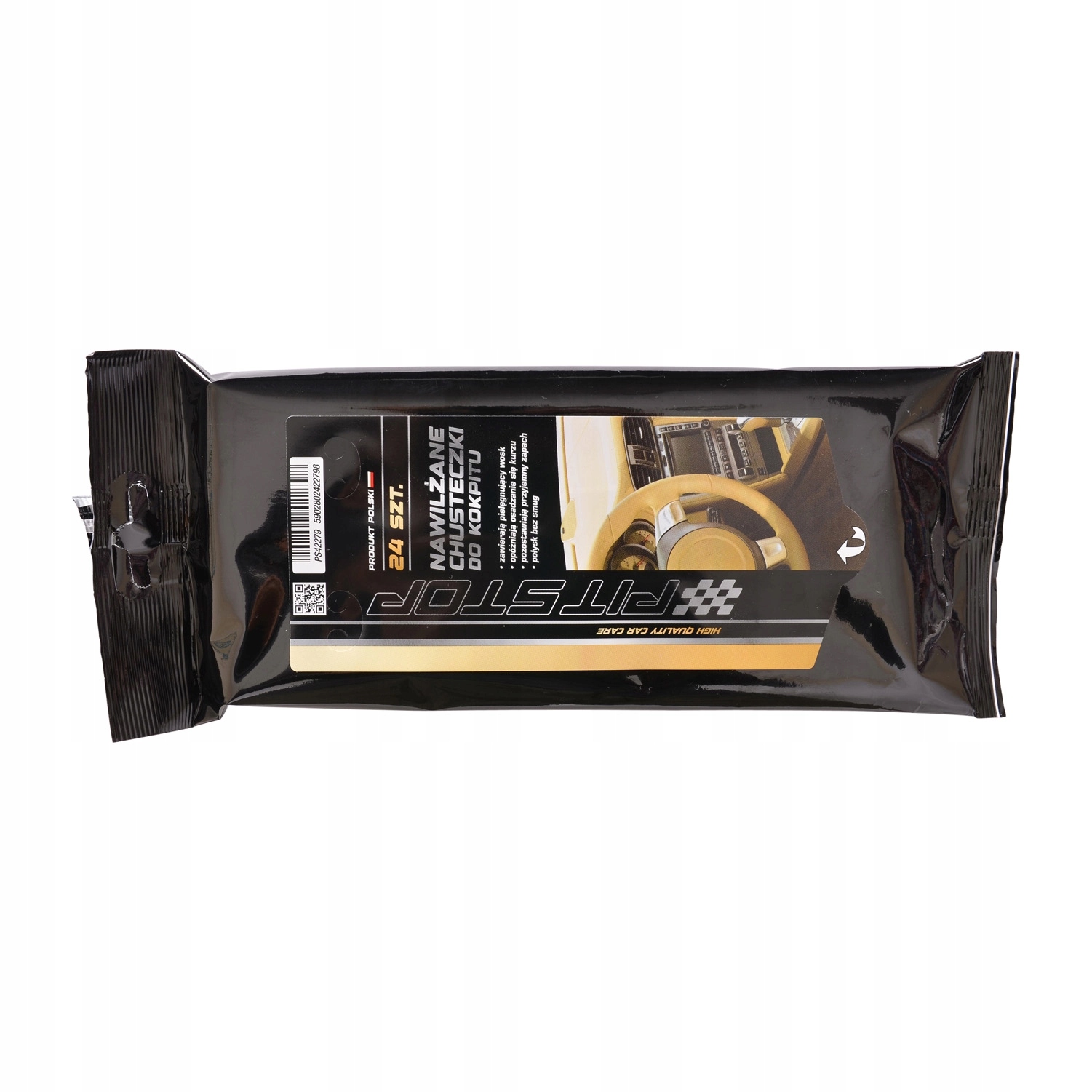 Bottari Pit Stop – nawilżane ściereczki do kokpitu 24 szt.