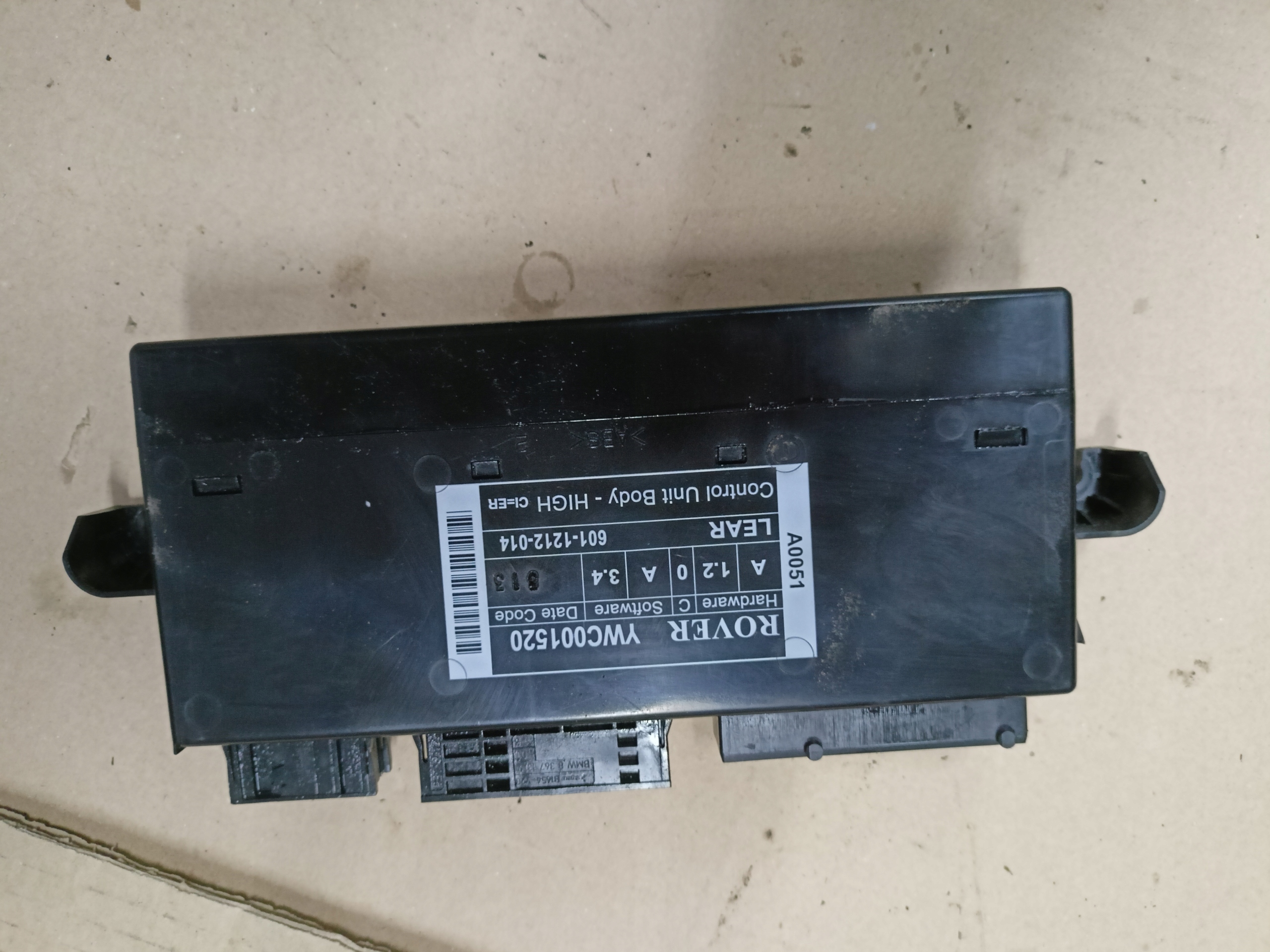Rover 75 comfort control unit YWC001520