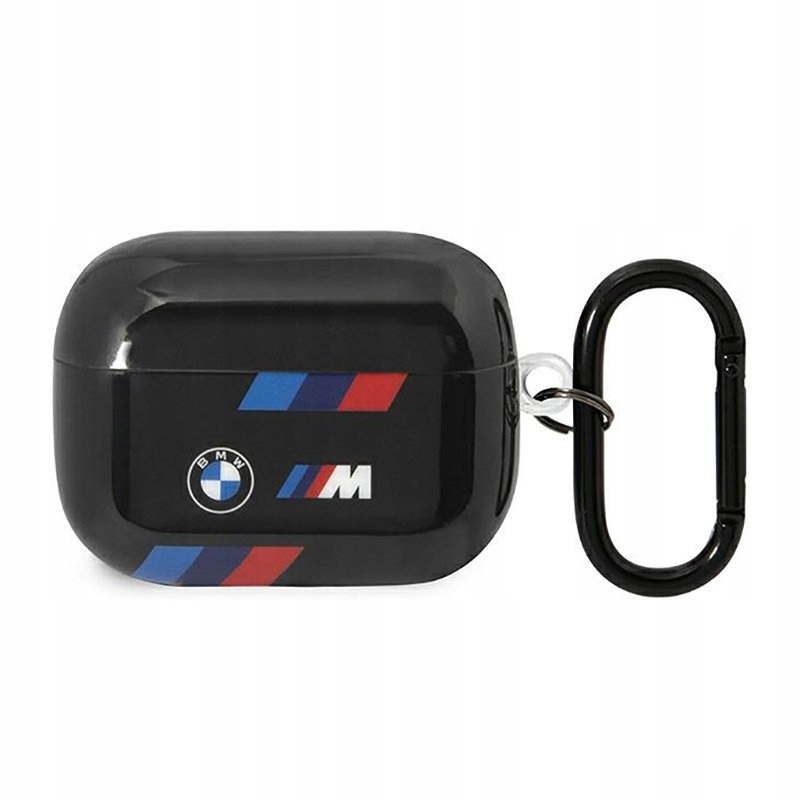 Bmw Tricolor Stripes Etui AirPods Pro 2 (Czarny)