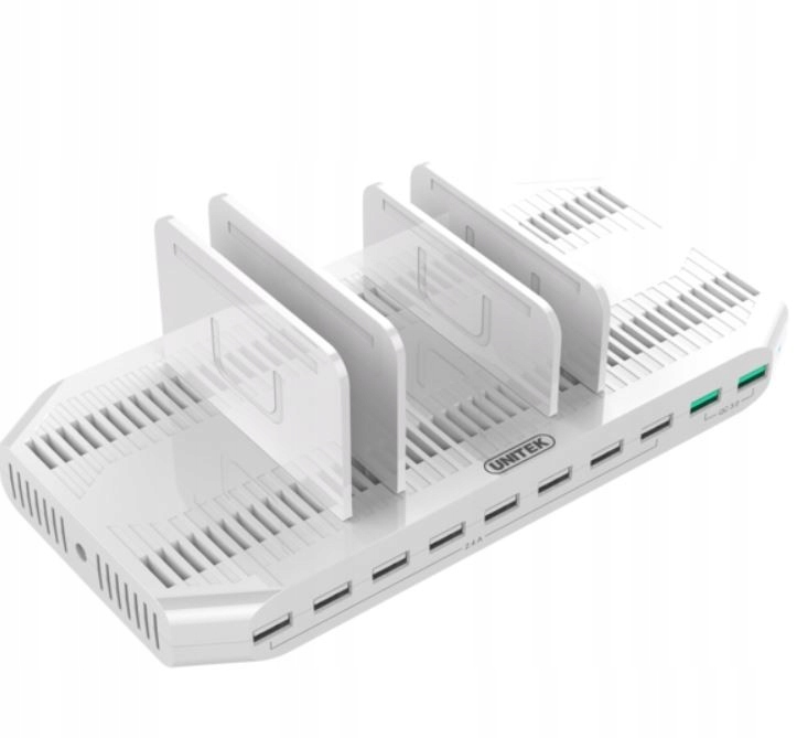 Unitek Nabíjacia stanica 10xUSB; 96W; 2xQC3.0; Y-2190A