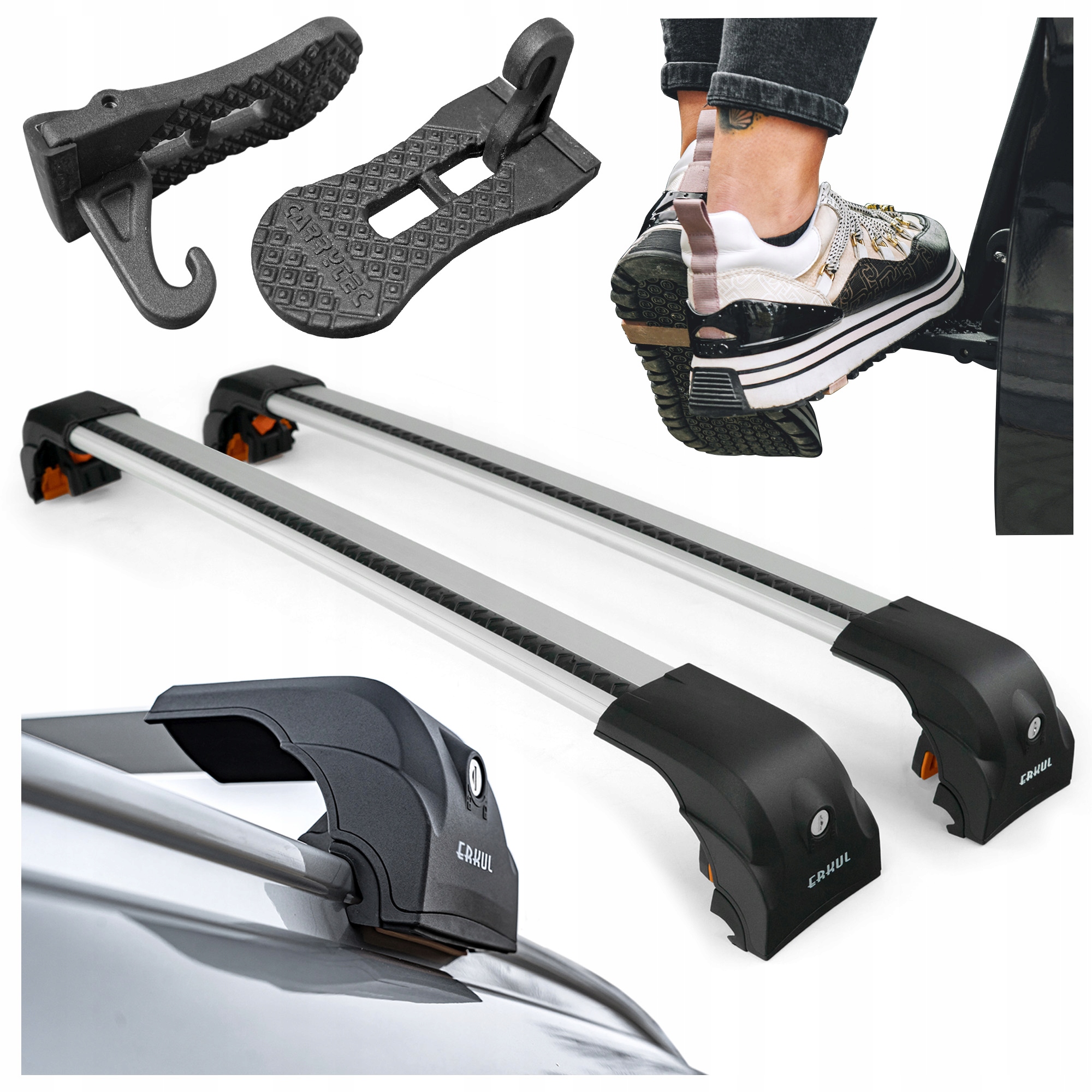 Strešný nosič pre Toyota Proace City I 2020- schodík na zips