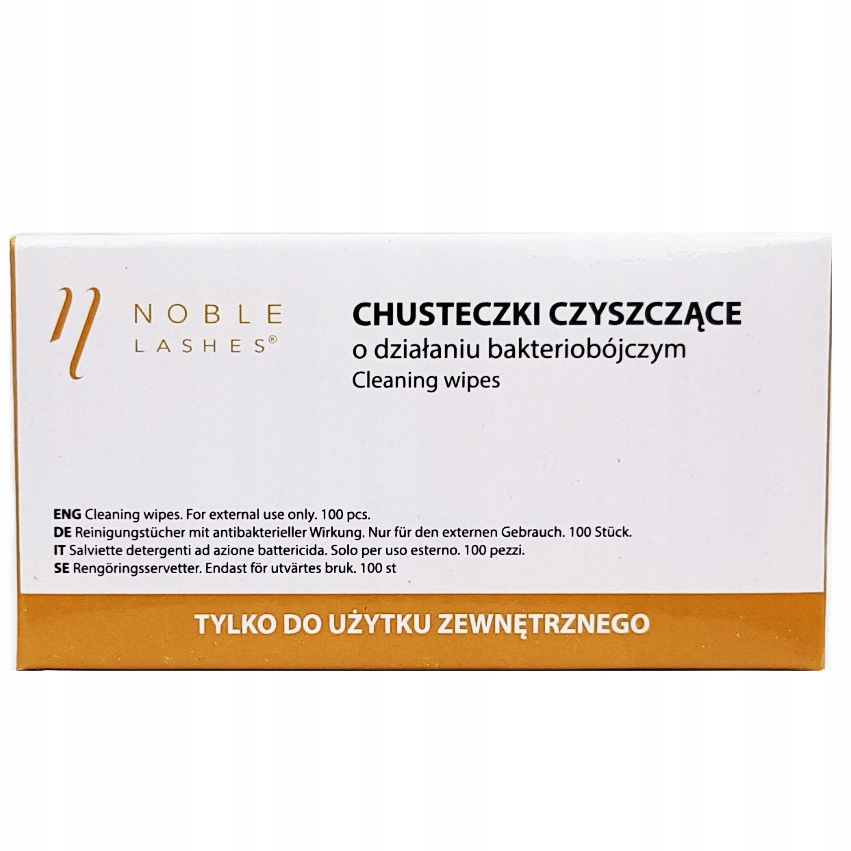 

Chusteczki czyszczące Noble Lashes