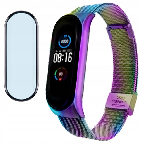 

Opaska Ze Szklem do Xiaomi MI Band 5 -dużo Kolorów