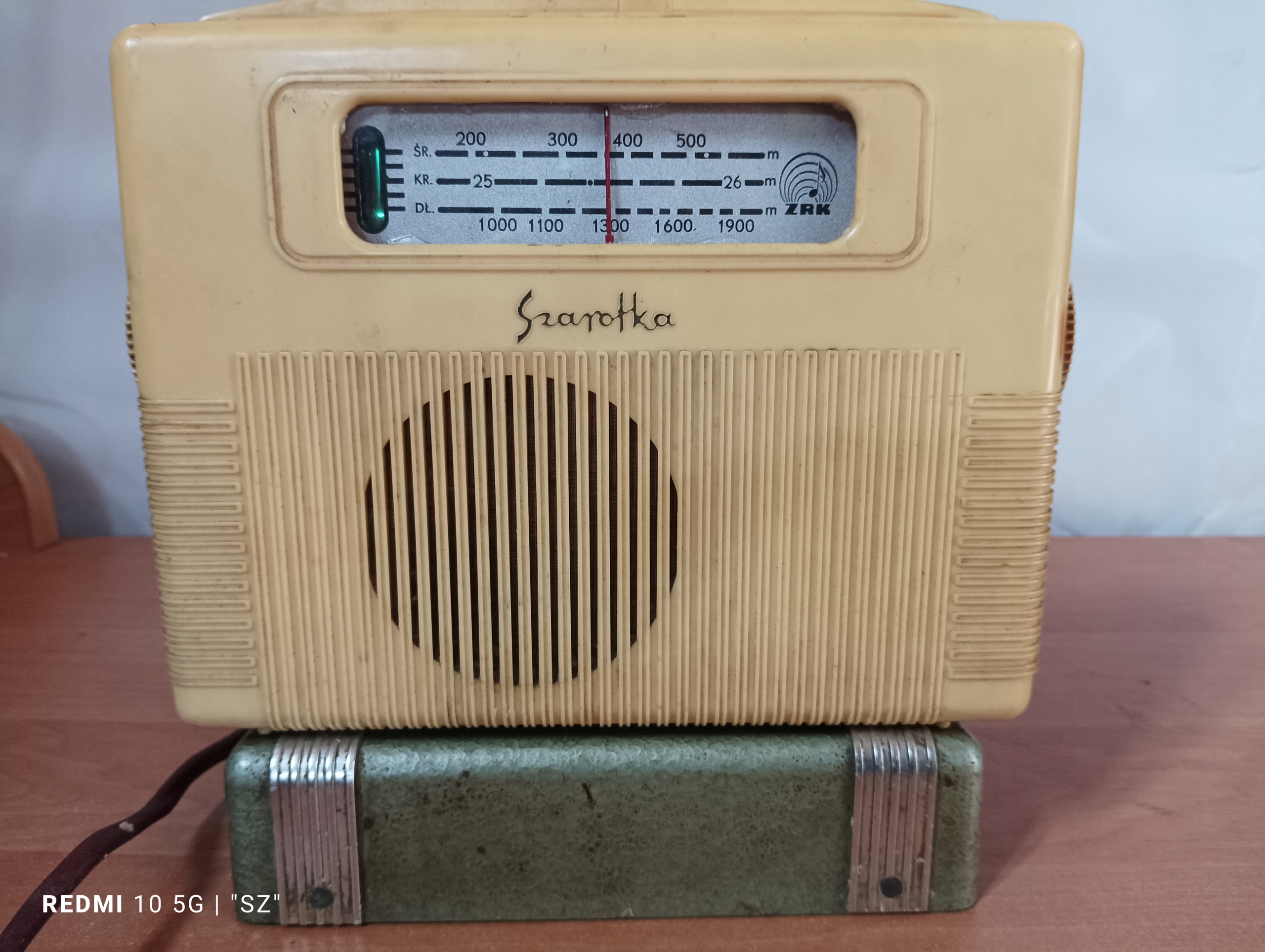 RADIO SZAROTKA - 3361 - I DK - NR 728931 - 1957 ROK - SPRAWNE