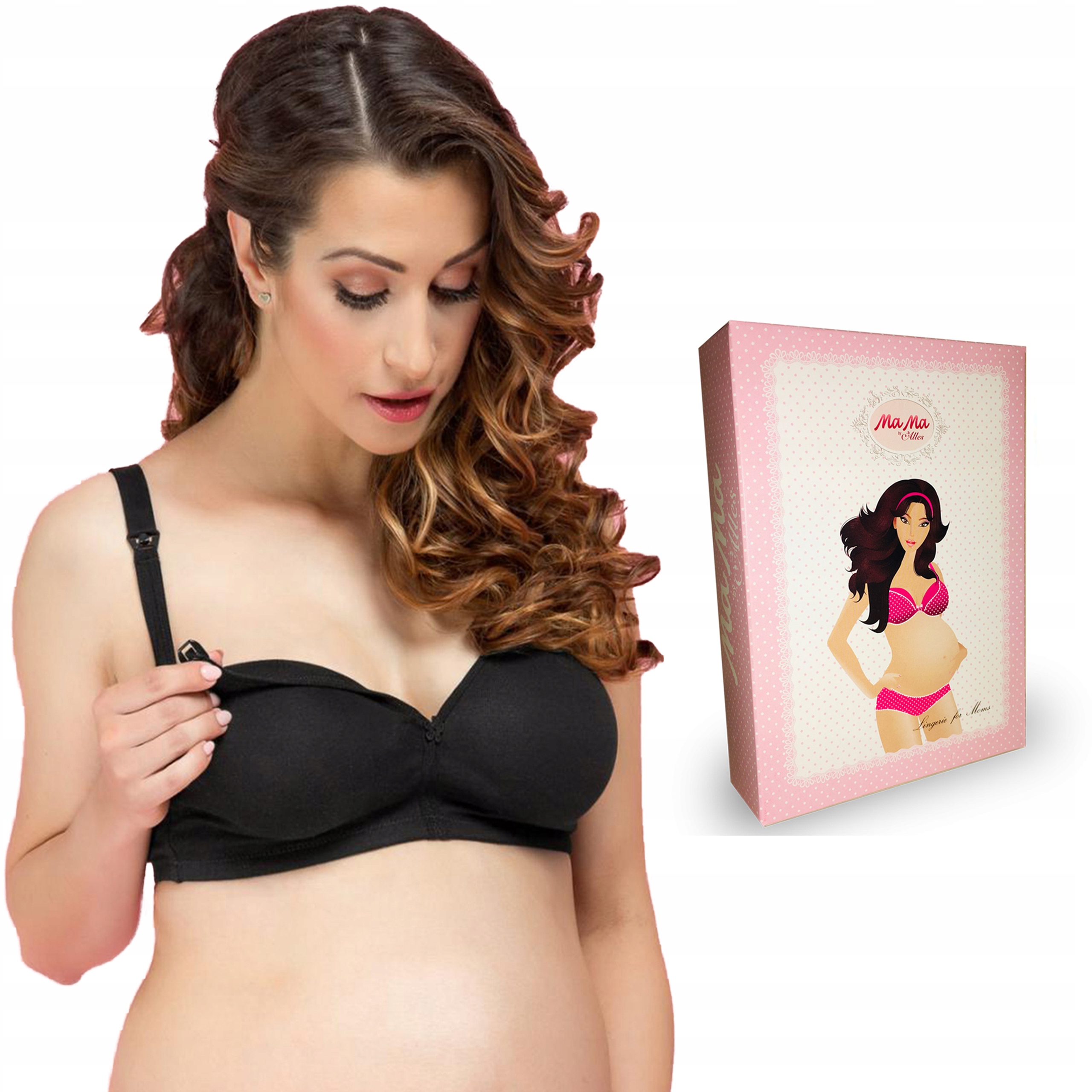 

Alles Mama Easy Biustonosz do karmienia czarny 80F