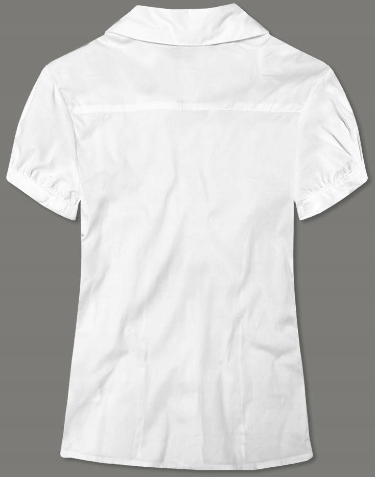 ELEGANCKA BLUZKA 0666# BIAŁA L (40) Marka J STYLE