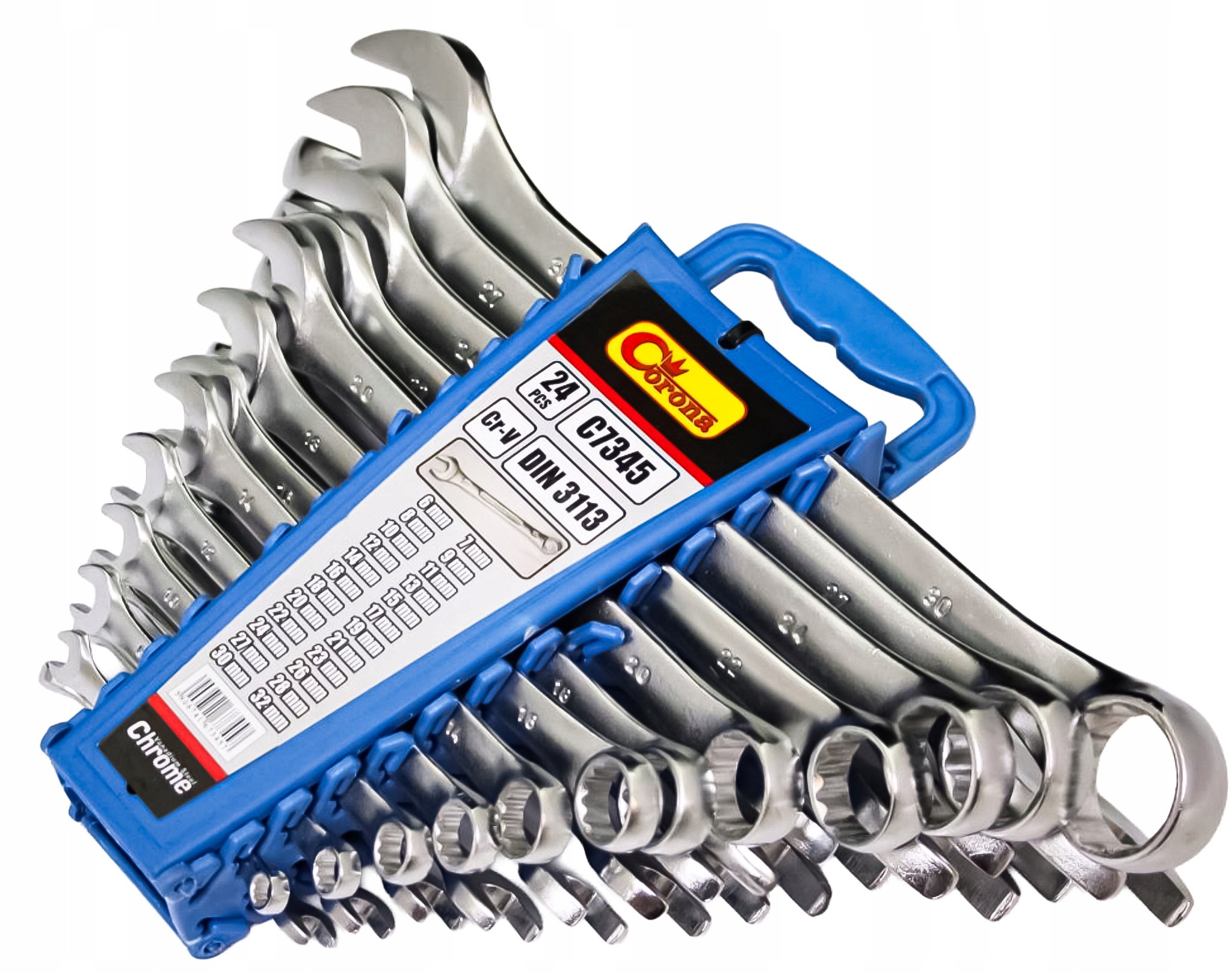 Kľúče pl očko 6-32 mm 24ks corona komplet Corona C7345