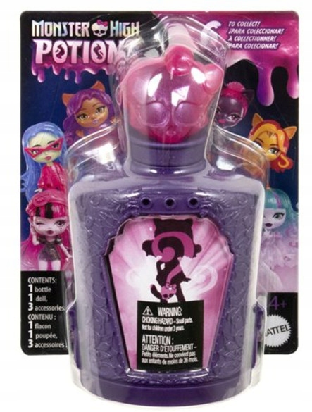 Mattel Mini Monster High Baba ELIXÍREK - meglepetés baba 1db. ZA6055 ...