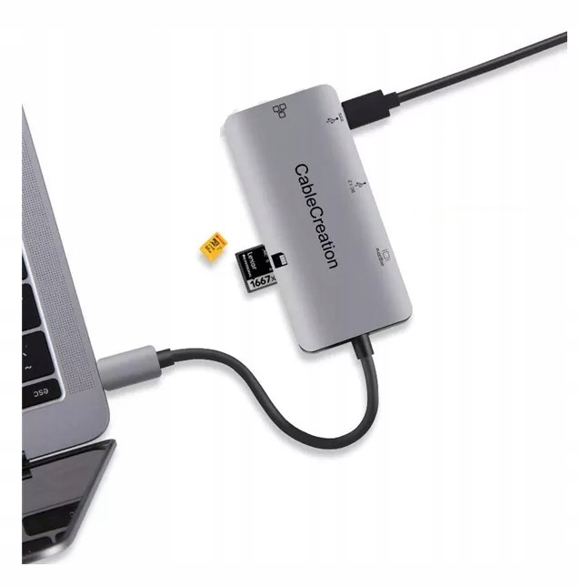 

Hub usb c Hdmi 4K Lan 1Gb/s Usb 3.0 MacBook M1 M2