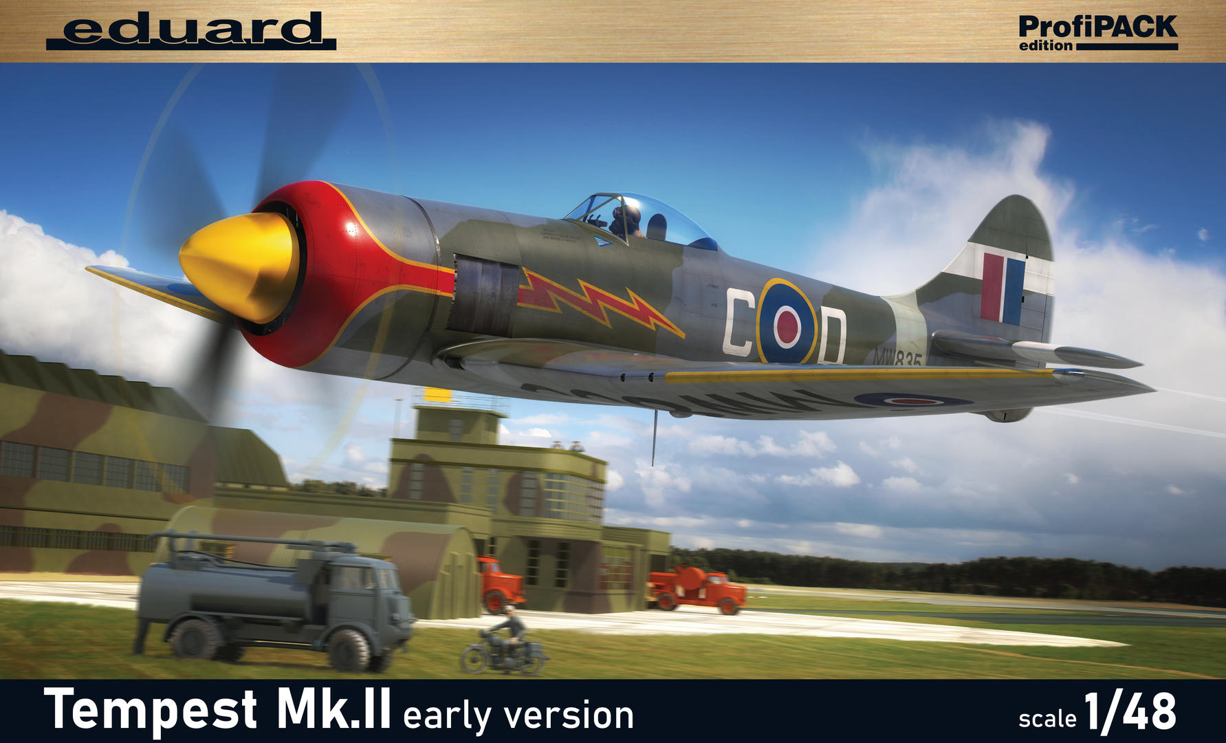 Tempest Mk.II raná verze ProfiPACK Edition Eduard 82124 v měřítku 1/48